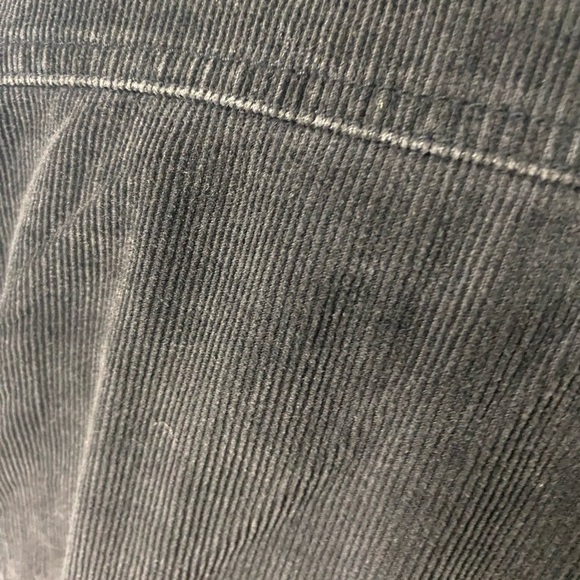 VINTAGE CHORE JACKET DARK BROWN/GREEN CORDUROY WITH WARM WOOL LINING - Picture 9 of 16